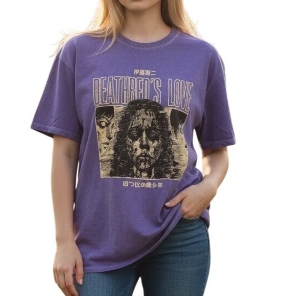 Junji Ito Deathreds T-shirt Size XL